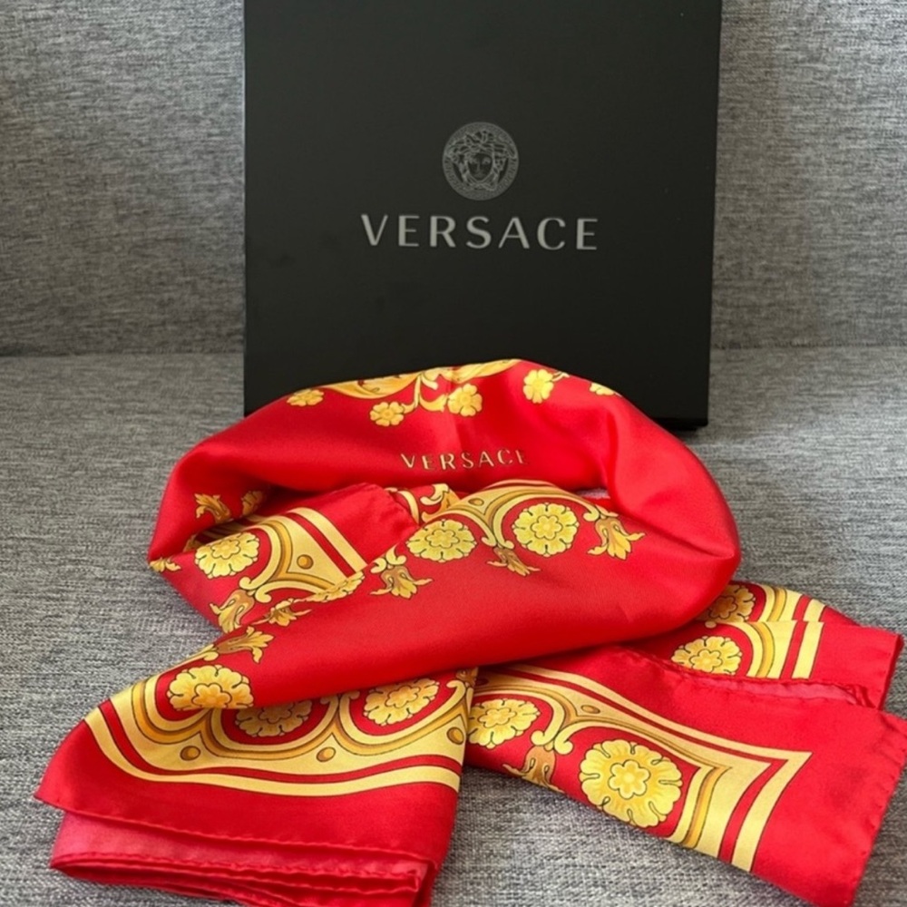 Versace Scarf Silk Scarf